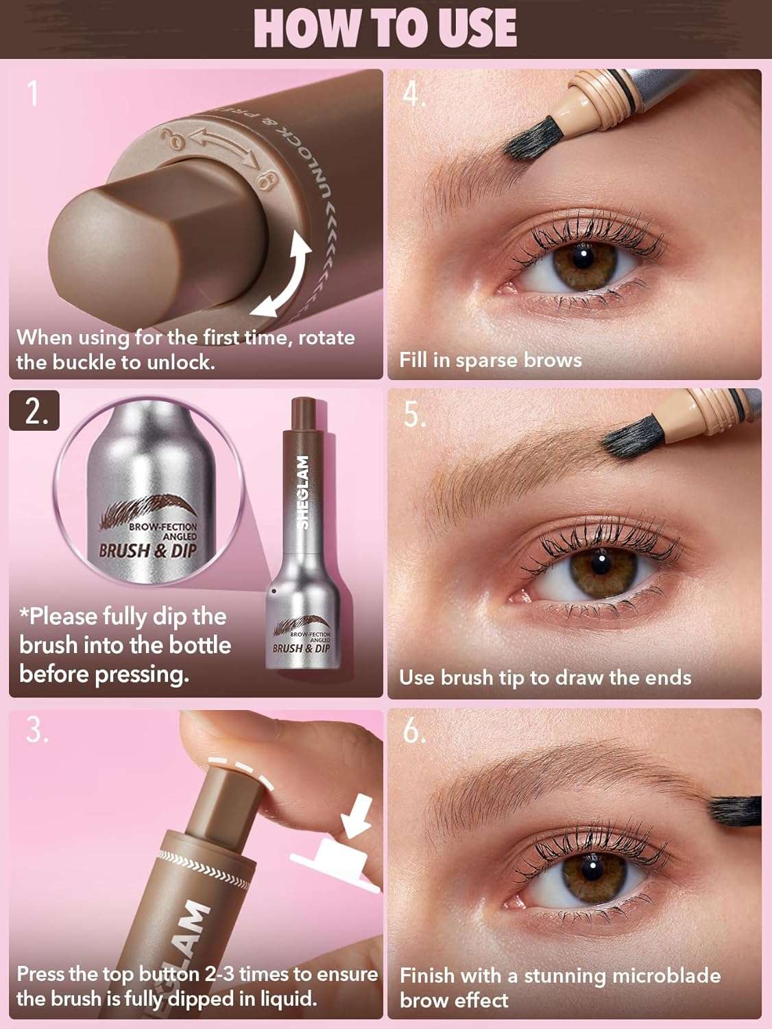 PREMİUM Beauty Kendinden Fırçalı Suya Dayanıklı Kalıcı Kaş Boyası – Profesyonel Sonuçlar, Kolay Uygulama