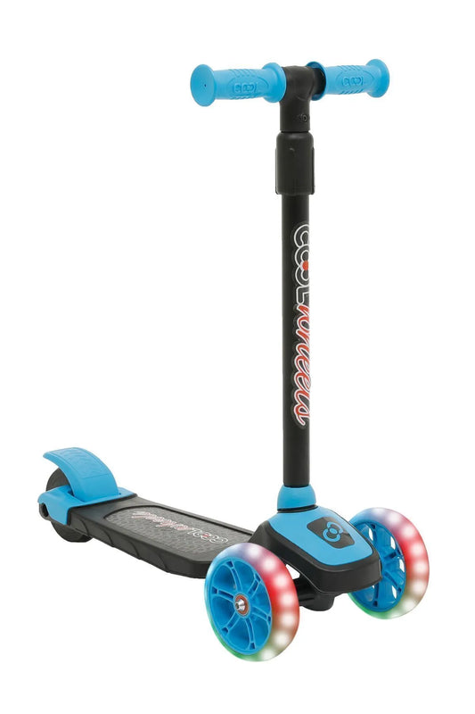 LED Işıklı 3 Tekerlekli Yükseklik Ayarlı ( Pembe, Mavi, Sarı, Kırmızı ) Scooter