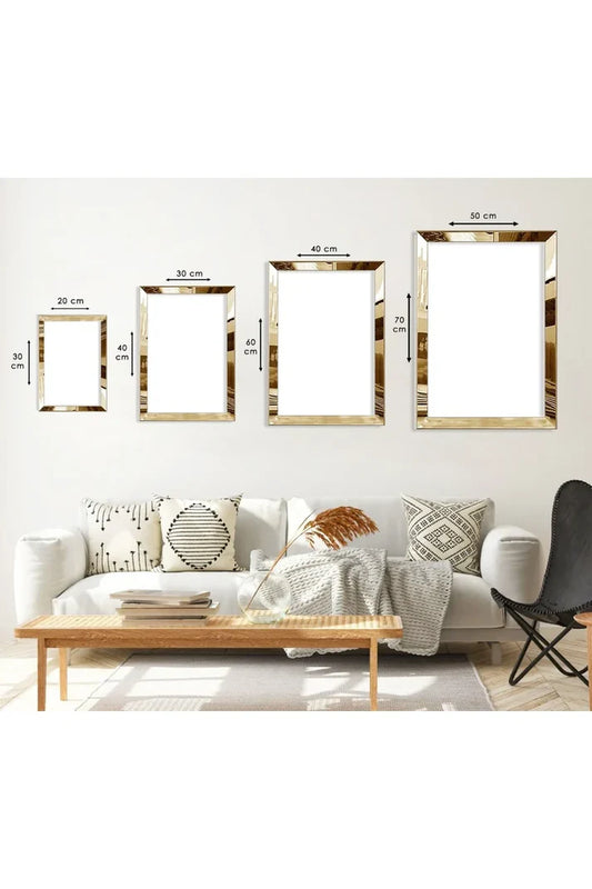PREMİUM MODEL 3'lü SET GOLD PLEKSİ SOLMAZ AYETEL KÜRSİ ALLAH C.C. LAFZI DEKORATİF 50 CM*70 CM İSLAMİ MDF TABLO